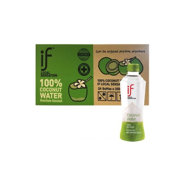 IF 100% Coconut Water 350ML x 24 (BOTTLE) - Image 2