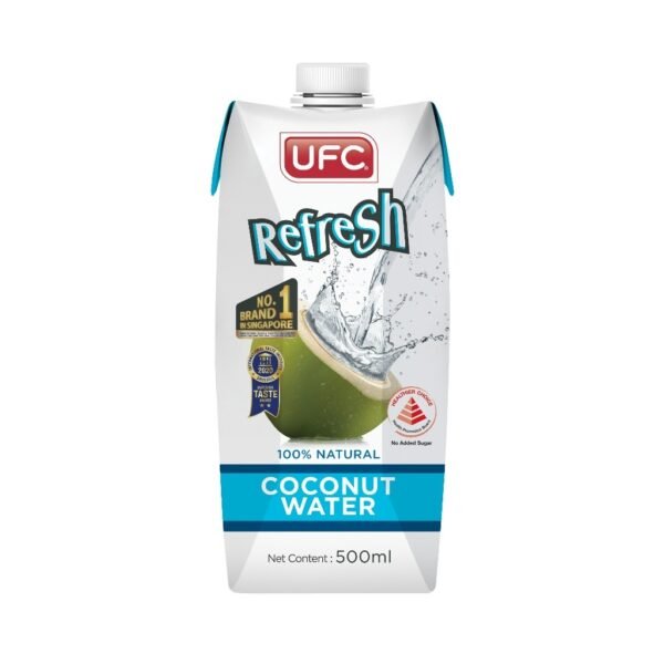 [1 Carton] UFC Coconut Water (12x500ml) - Image 2