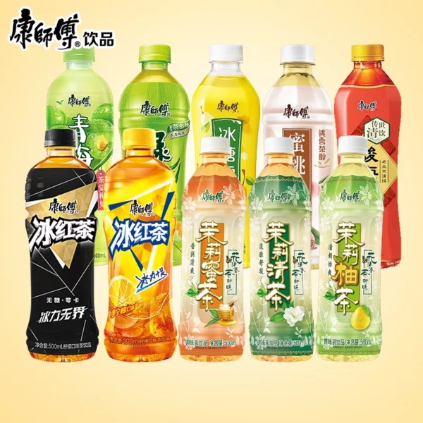 KANG SHI FU Fruit Tea/ Juice/ Tea Series - 康师傅果茶/果汁/茶系列 500ml - Image 8