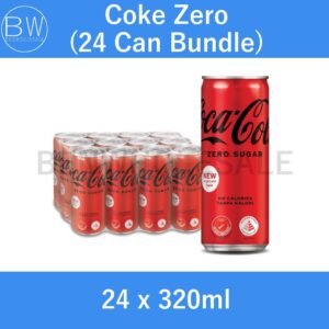 Coca Cola Coke Zero (No Sugar) (24 x 320ML)